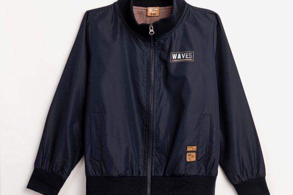 Ανοιξιάτικο Παιδικό Τζάκετ Αδιάβροχο – Navy Blue (6-16 ετών)