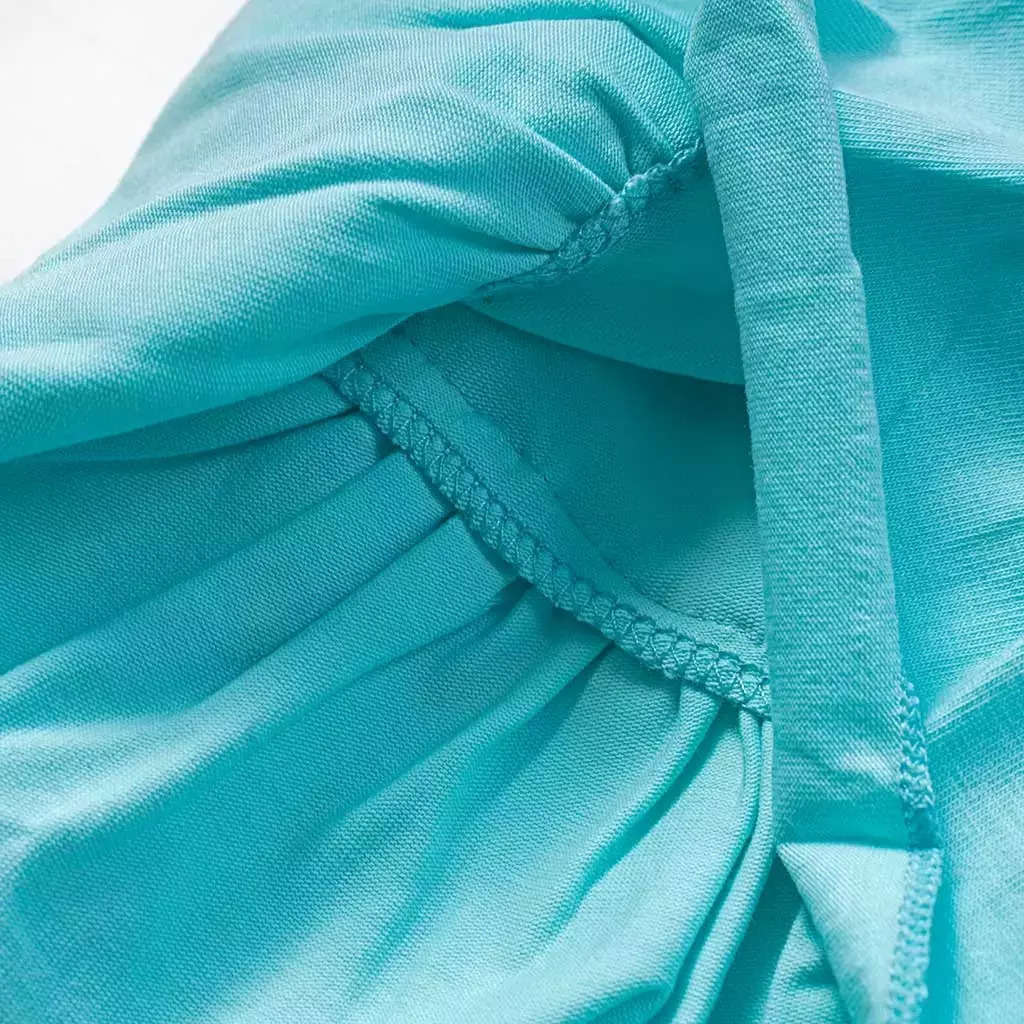 Nek Kids Wear Παιδικό Φόρεμα Γαλάζιο βαμβακερό 3-24Μ