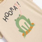 Μπλούζα μακό κοντό μανίκι αγόρι σε χρώμα πάγου