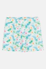 Σορτς κορίτσι εμπριμέ allover print flower