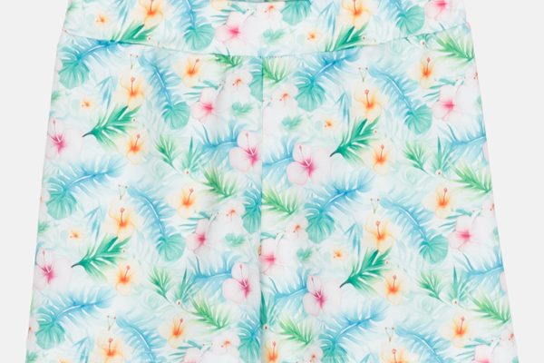 Σορτς κορίτσι εμπριμέ allover print flower