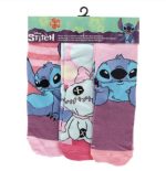 Παιδικές Κάλτσες Κοριτσιών Stitch Disney – Σετ 3 Τεμαχίων
