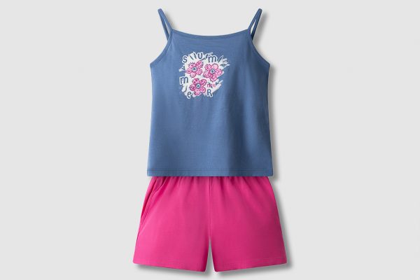 Σετ Καλοκαιρινό Τιράντα Κορίτσι Nek Kids Wear με Σορτσάκι
