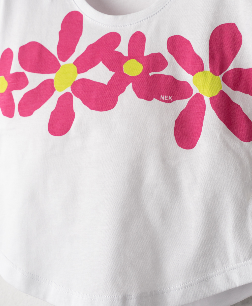 Σετ Καλοκαιρινό Κορίτσι Nek Kids Wear 2-6 Ετών με Εμπριμέ Σορτσάκι