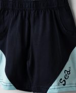 Σετ Μακό Ράντα Αγόρι Nek Kids Wear 2-6 Ετών με Μπλούζα Aqua & Μπλε Βερμούδα