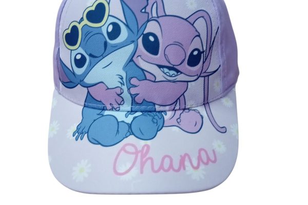Παιδικό καπέλο Disney Stitch λιλά