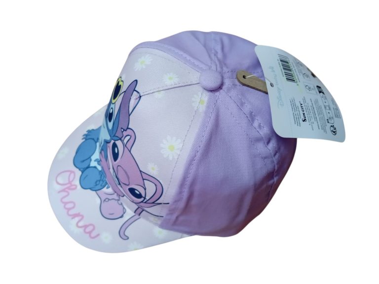 Παιδικό καπέλο Disney Stitch λιλά