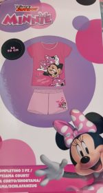 Παιδικό σετ κοριτσιού Minnie Disney 3-8 ετών φούξια/ροζ