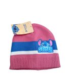 Πλεκτός σκούφος Stitch Disney σε ροζ χρώμα – 2 μεγέθη