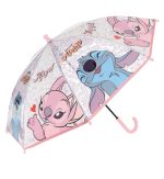 Παιδική ομπρέλα Stitch Disney σε ροζ/μοβ αποχρώσεις για κορίτσι