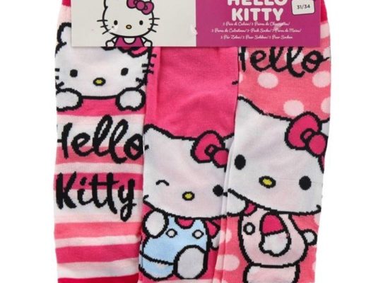 Παιδικές κάλτσες Hello Kitty – Σετ 3 τεμαχίων